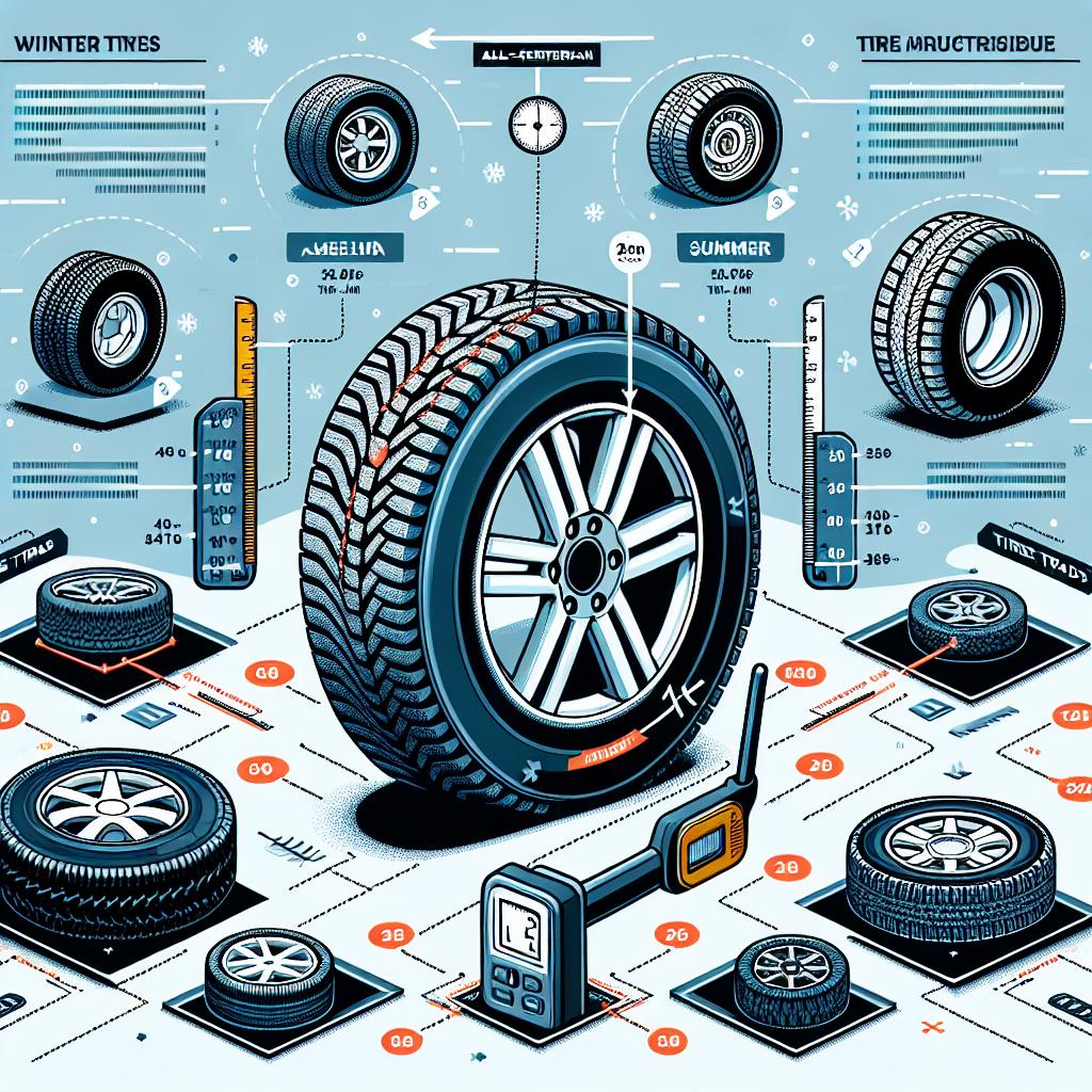 Kde se měří drážky na pneumatice: Praktický průvodce údržbou pneumatik 2 Kde přesně měřit drážky pneumatik