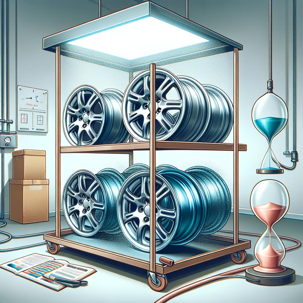 Jak dlouho schnou alu kola po nalakování