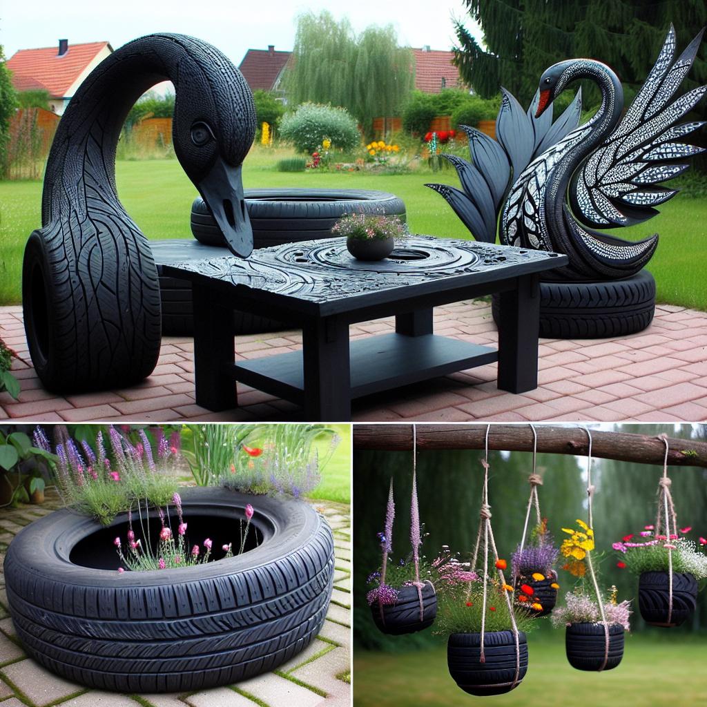 Co je možné vyrobit z pneumatik