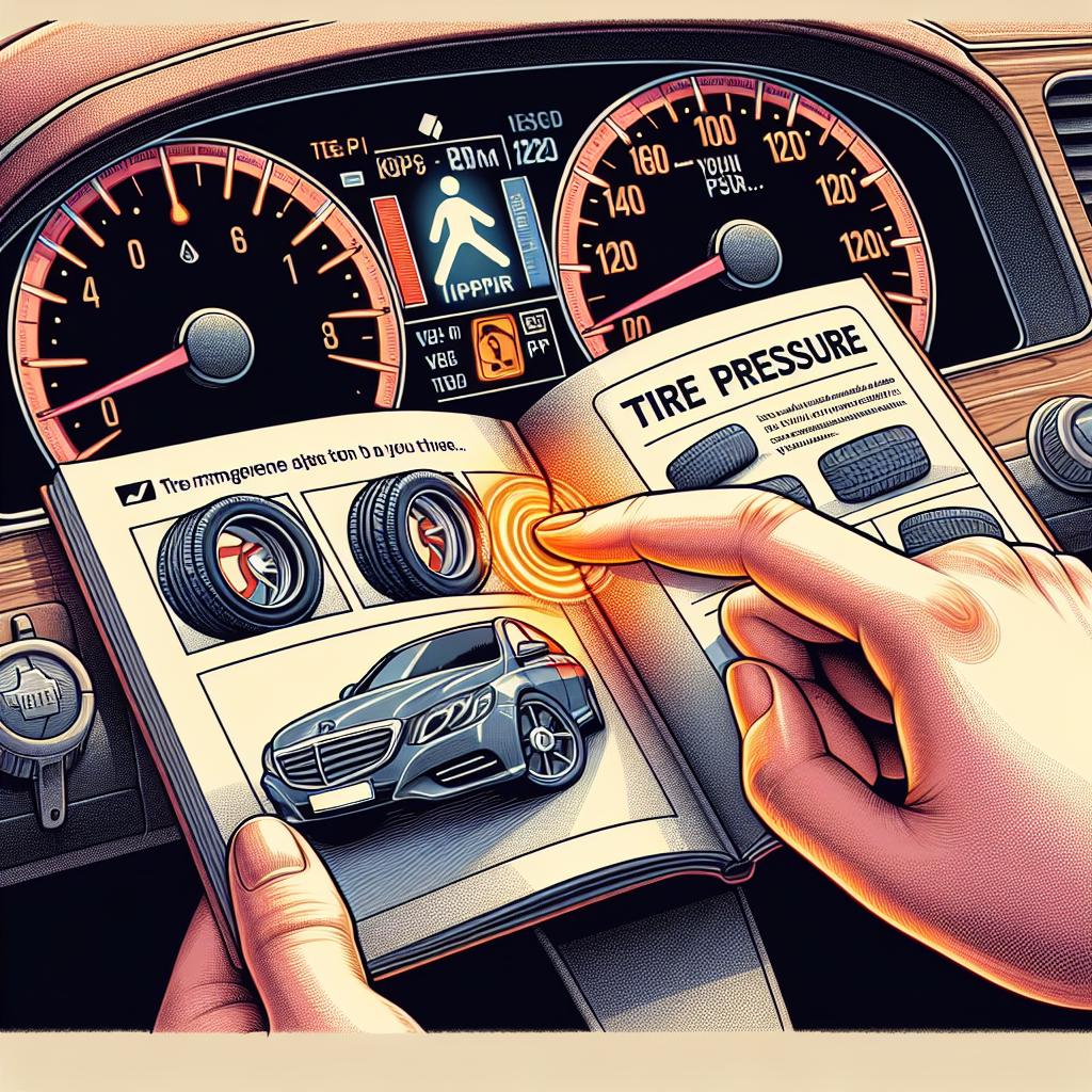 Kontrolka tlaku v pneumatikách: Co znamená?